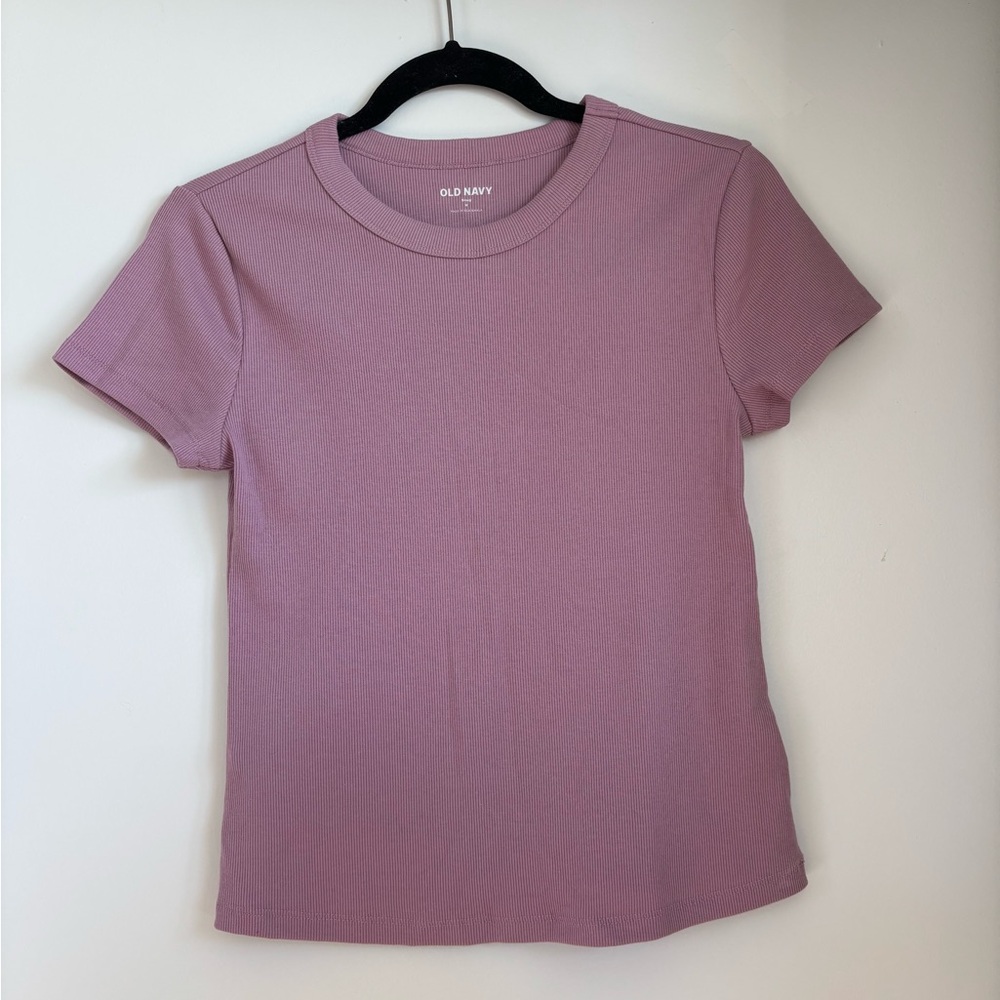 Old Navy Women's Pink Short Sleeve Tee